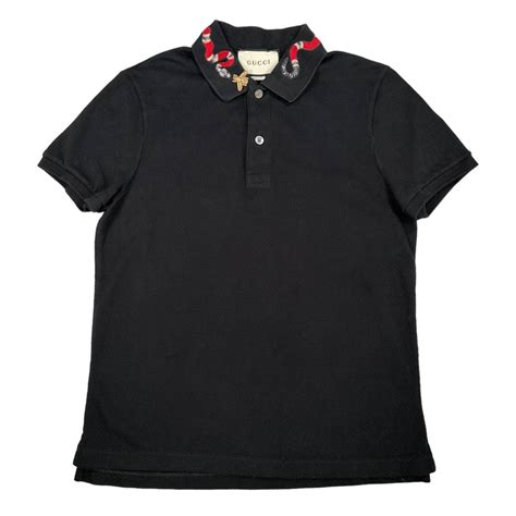 gucci mens polo shirts uk|gucci polo snake collar.